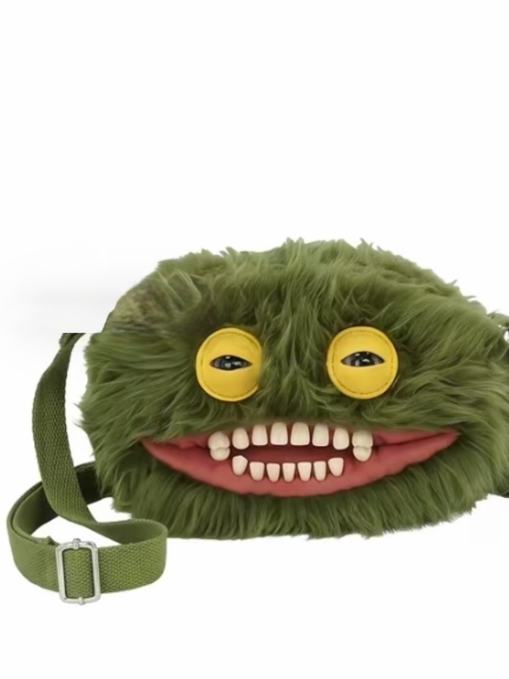 New Fuggler Zuru Series 1 Crossbody Bag Purse Plush Count Underoo McGoo Green